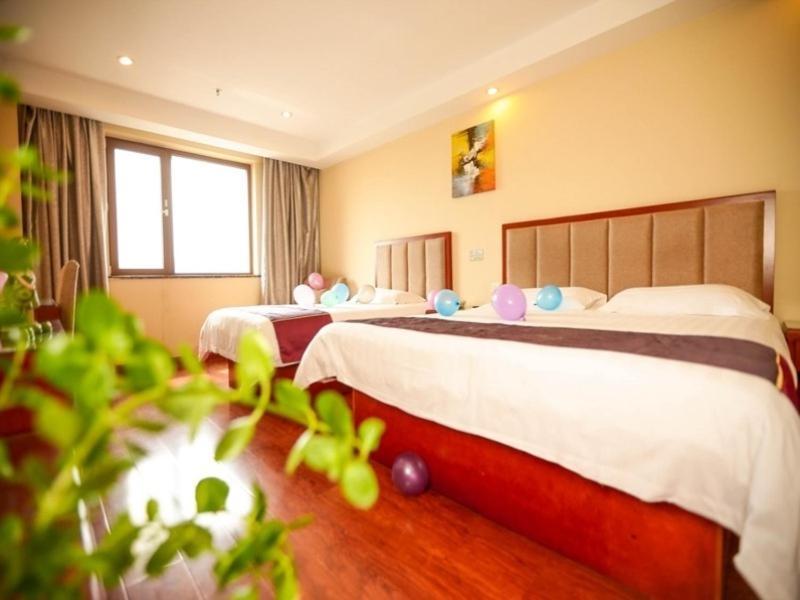 Greentree Inn Shandong Qingdao Wuyishan Road Jiashike Shopping Center Business Hotel Kültér fotó
